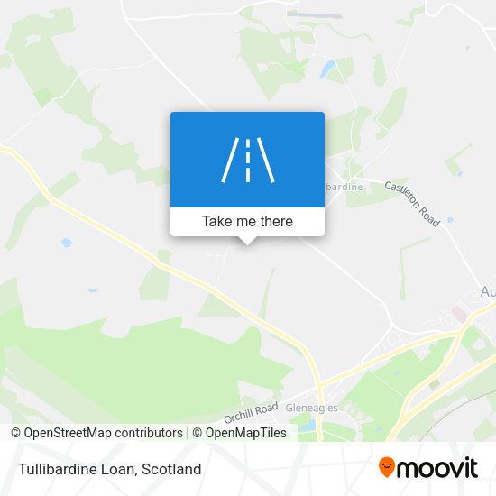 Tullibardine Loan map