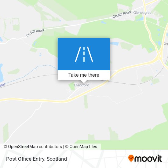 Post Office Entry map