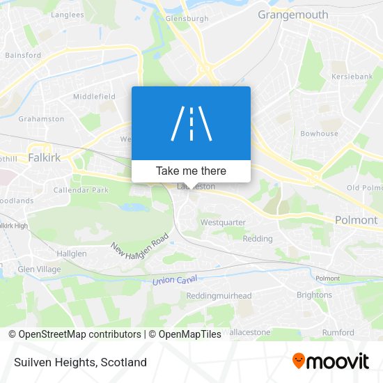 Suilven Heights map