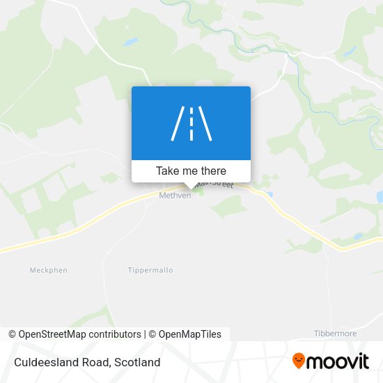 Culdeesland Road map