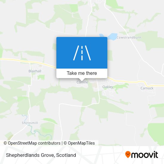 Shepherdlands Grove map