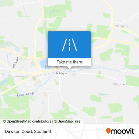Dawson Court map