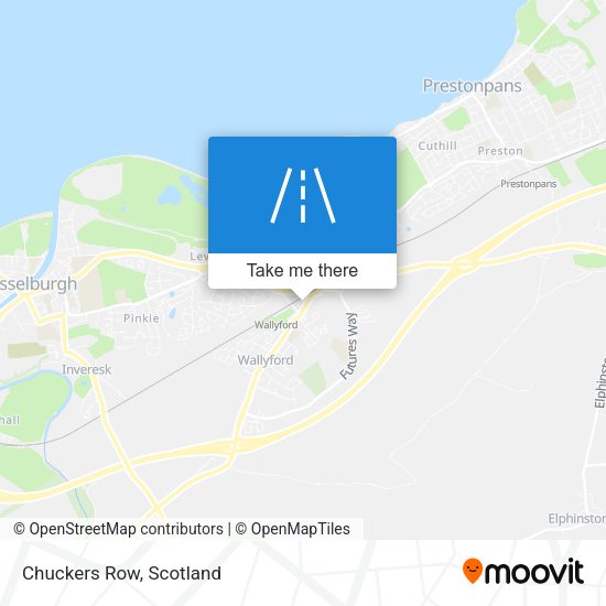 Chuckers Row map