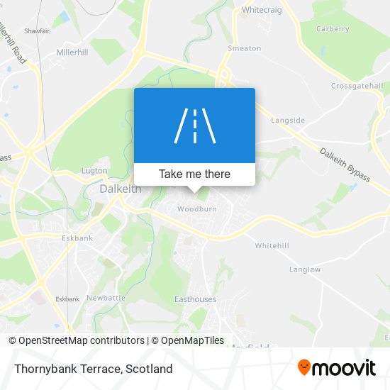 Thornybank Terrace map