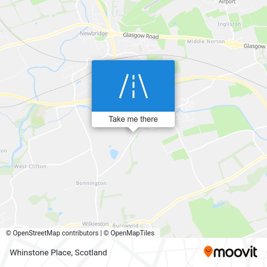 Whinstone Place map