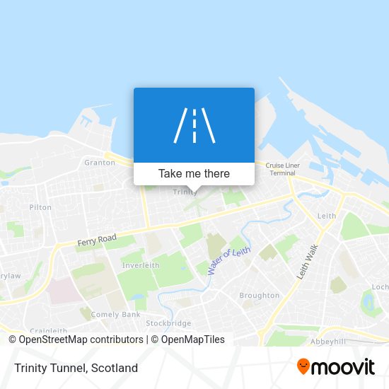 Trinity Tunnel map