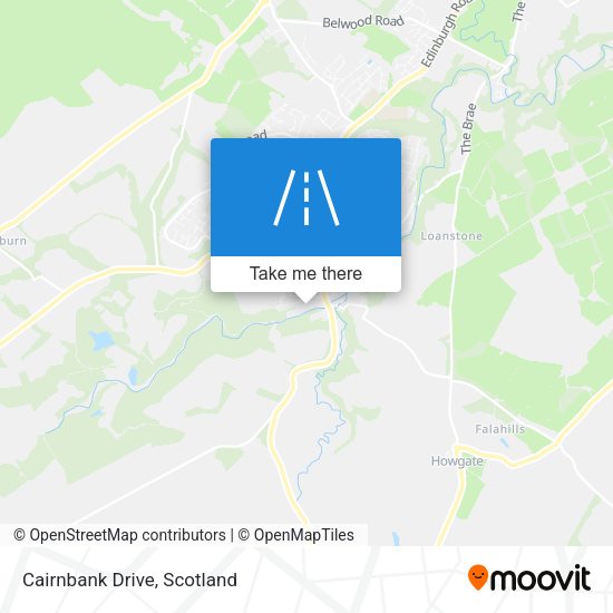 Cairnbank Drive map