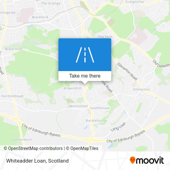 Whiteadder Loan map