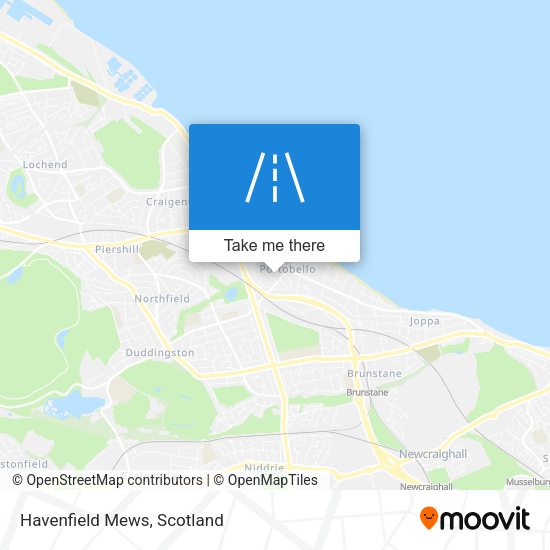 Havenfield Mews map