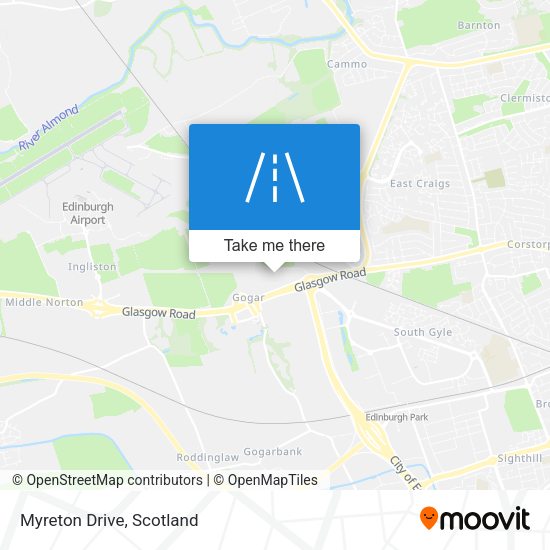 Myreton Drive map