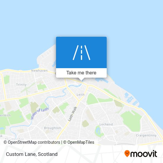 Custom Lane map