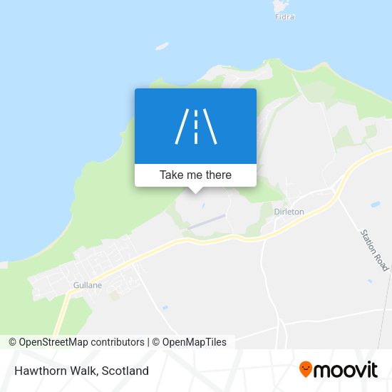 Hawthorn Walk map