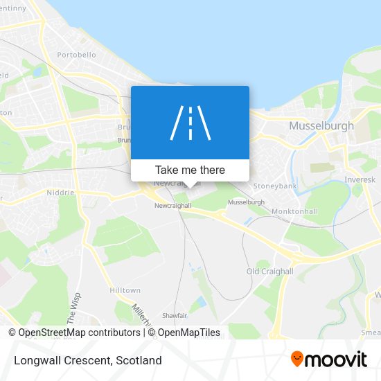 Longwall Crescent map