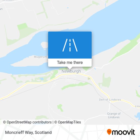 Moncrieff Way map