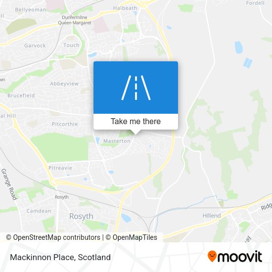 Mackinnon Place map