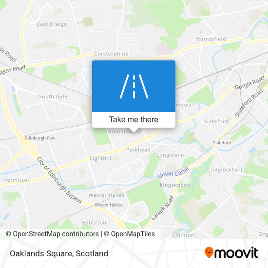 Oaklands Square map