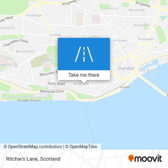 Ritchie's Lane map