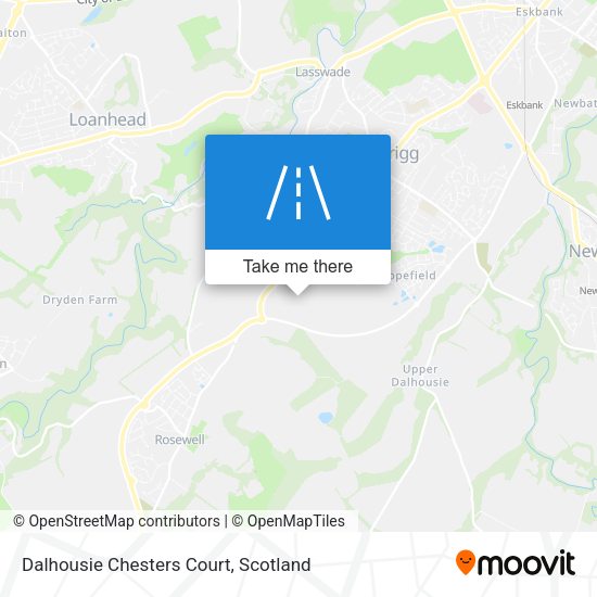 Dalhousie Chesters Court map