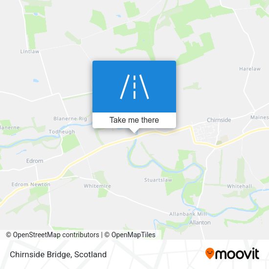 Chirnside Bridge map