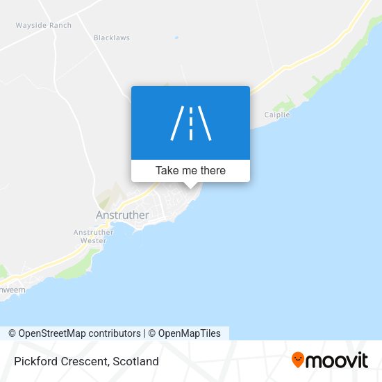 Pickford Crescent map