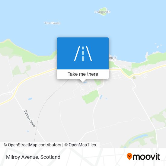 Milroy Avenue map