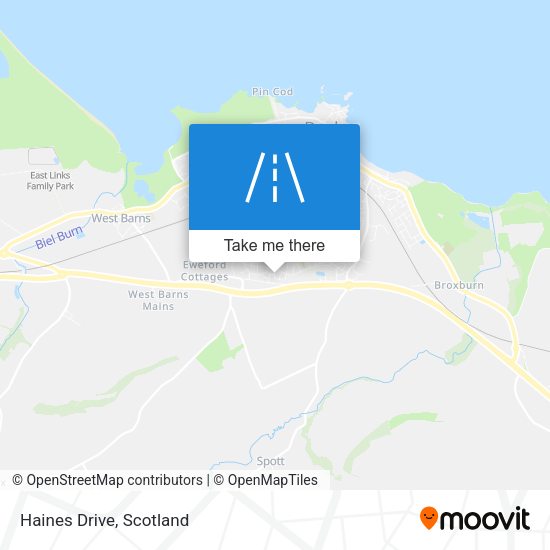 Haines Drive map