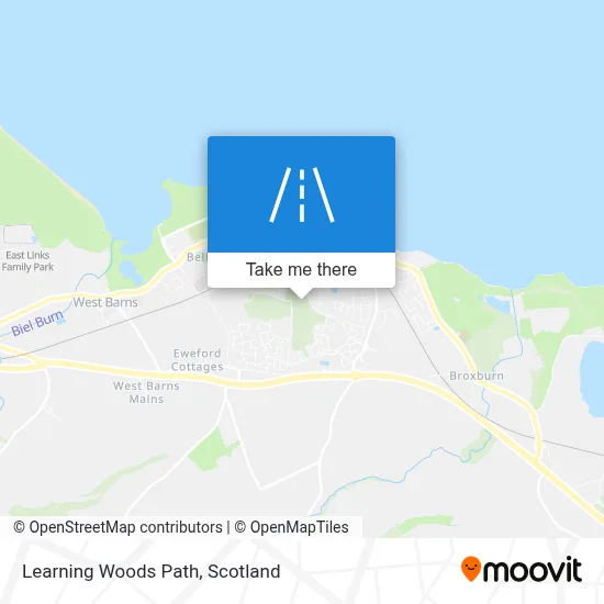 Learning Woods Path map