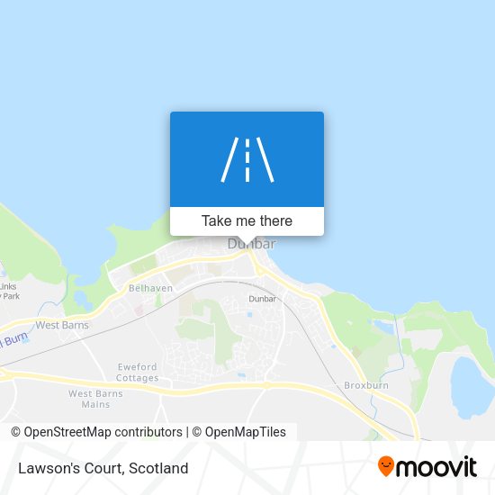 Lawson's Court map