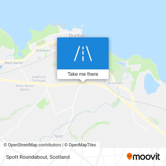 Spott Roundabout map