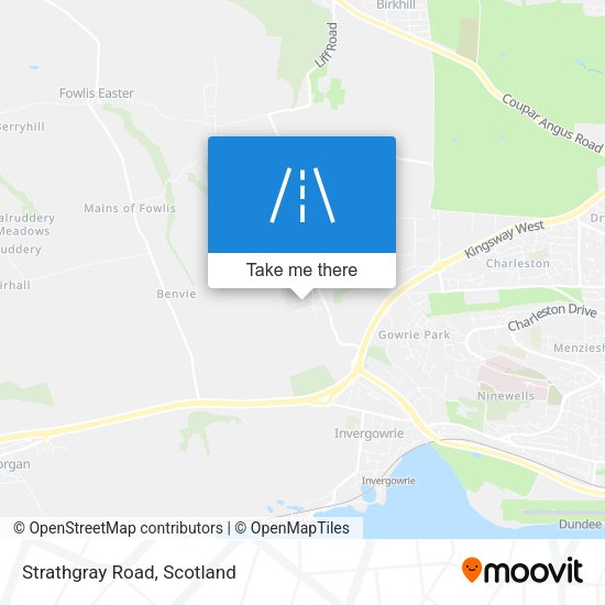 Strathgray Road map