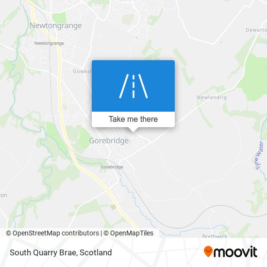 South Quarry Brae map