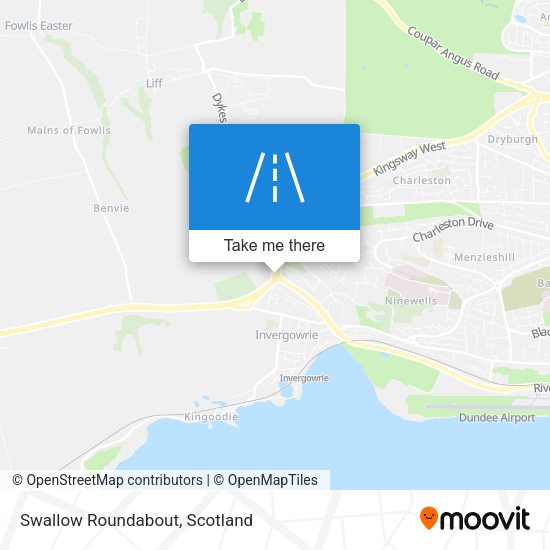 Swallow Roundabout map