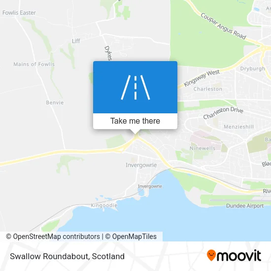 Swallow Roundabout map