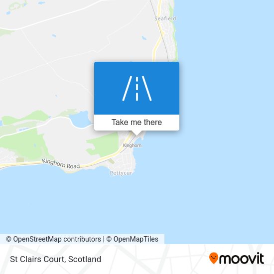 St Clairs Court map