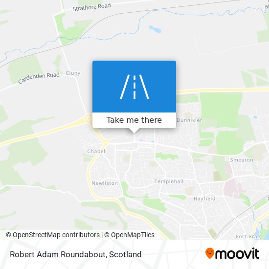 Robert Adam Roundabout map