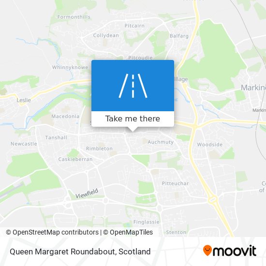 Queen Margaret Roundabout map