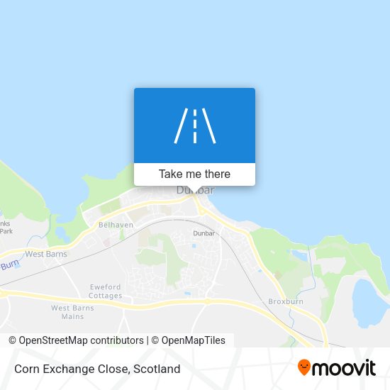 Corn Exchange Close map