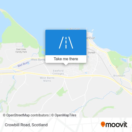Crowbill Road map