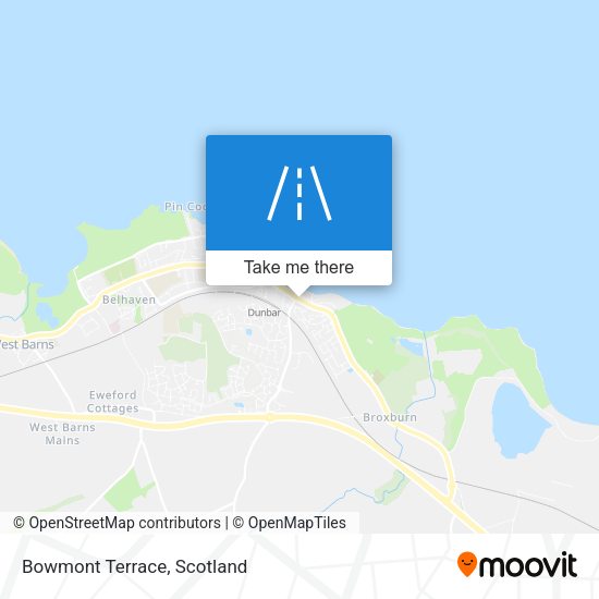 Bowmont Terrace map