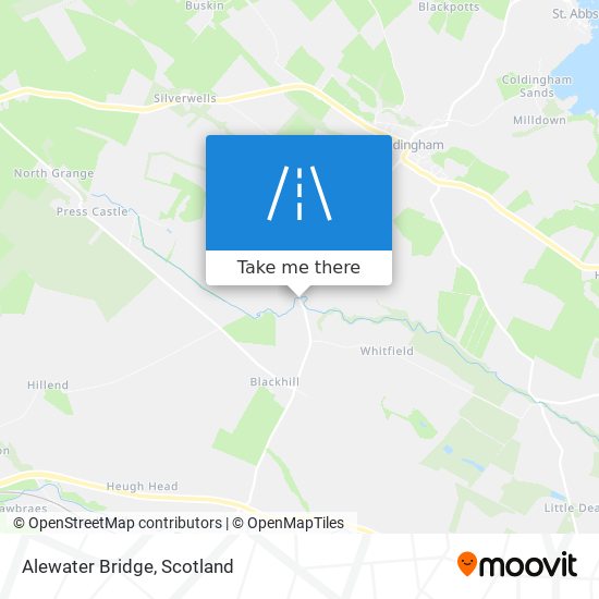 Alewater Bridge map