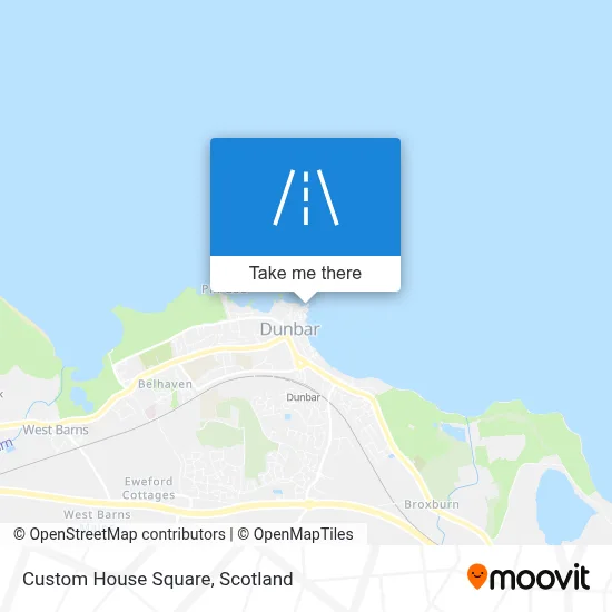 Custom House Square map