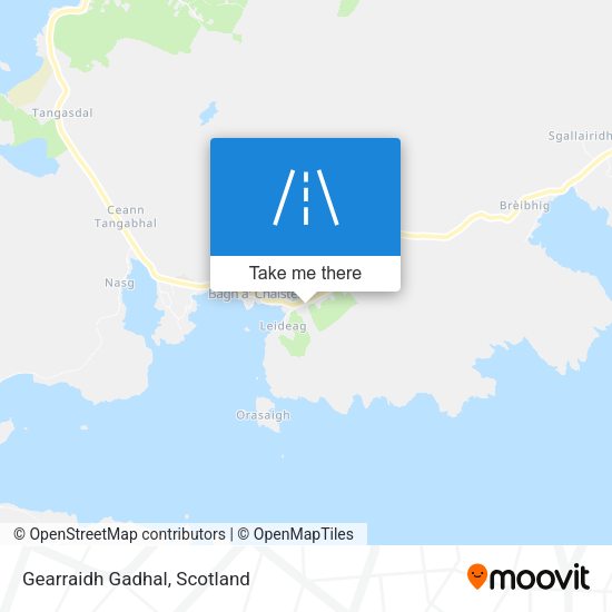 Gearraidh Gadhal map