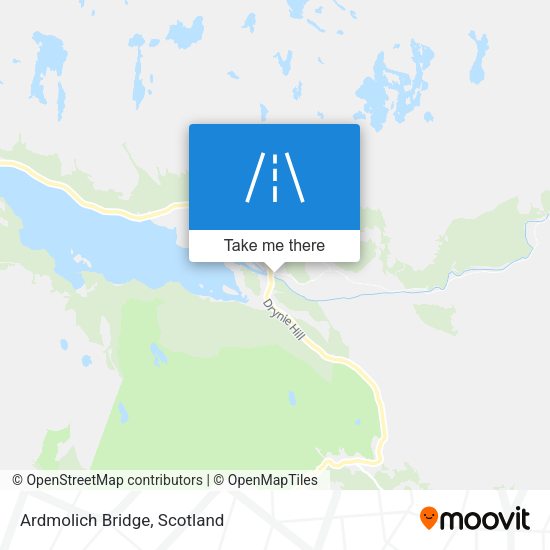 Ardmolich Bridge map