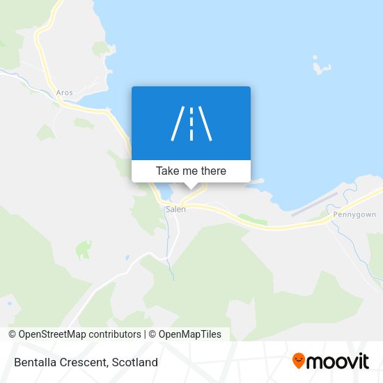 Bentalla Crescent map