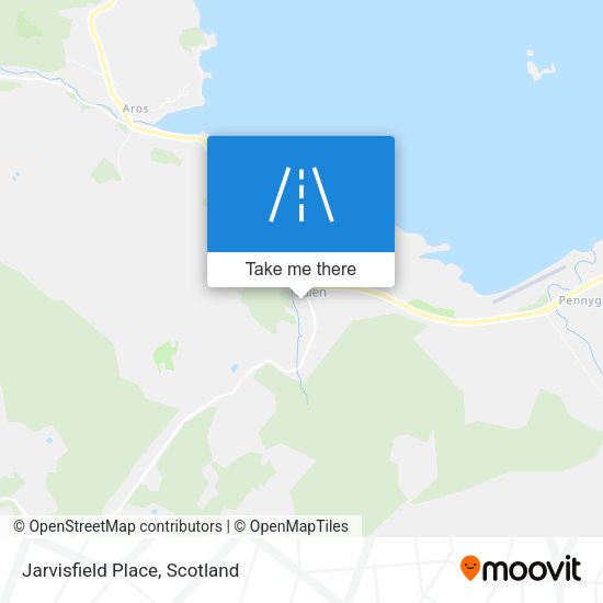 Jarvisfield Place map