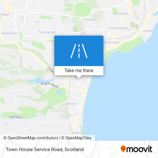 Town House Service Road map