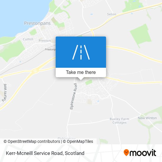 Kerr-Mcneill Service Road map