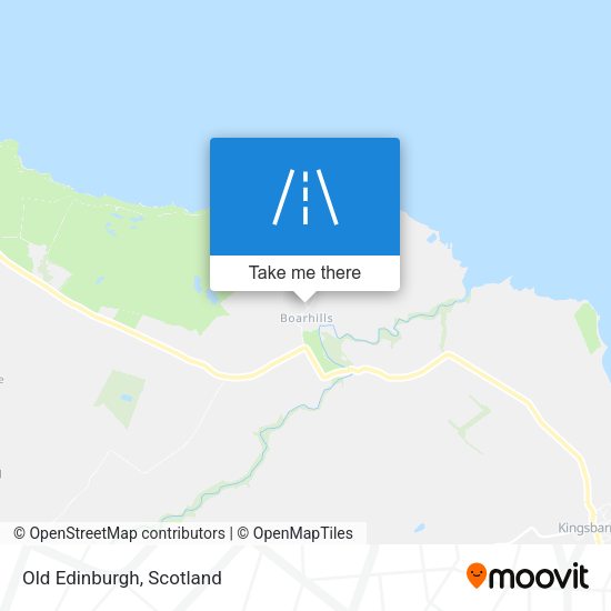 Old Edinburgh map