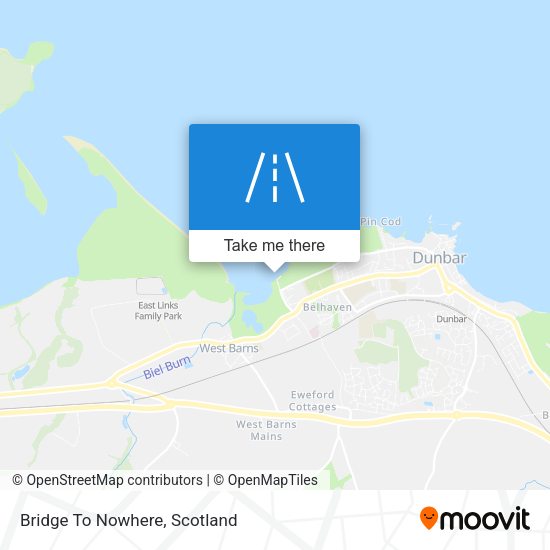 Bridge To Nowhere map