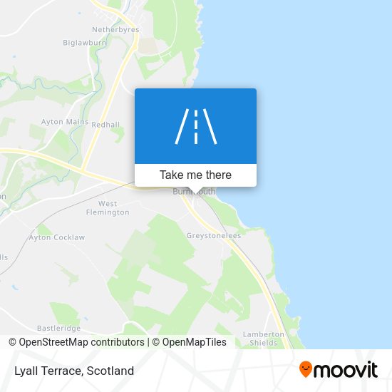 Lyall Terrace map